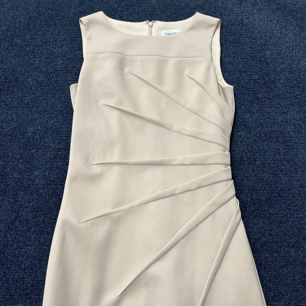 Calvin Klein Cream Midi Dress